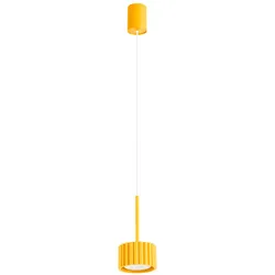 Sollux SL.2688 Pendelleuchte AURA 1 gelb Gx53