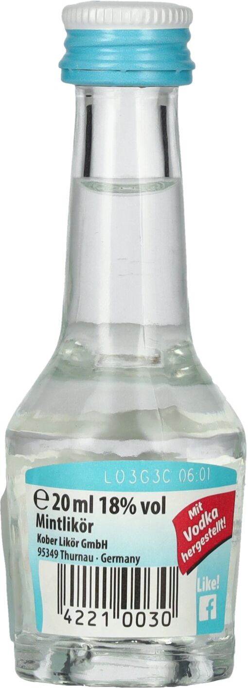 Kleiner Klopfer Pfefferminz 18% Vol. 0,02l