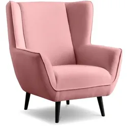 Exxpo by Gala Sessel Amarillo Stoff Pink Ella