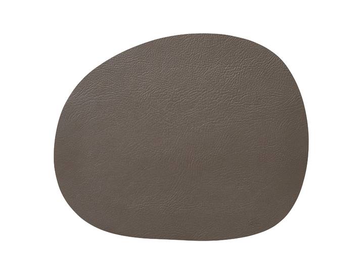 Aida Raw placemat leer Clay buffalo