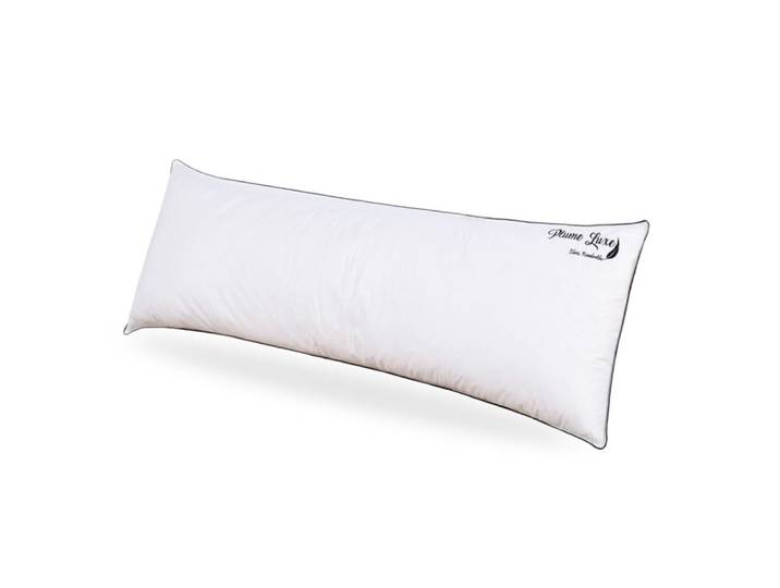 Traversin moelleux en plumes de canard naturel 157x40 cm