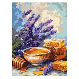 Ideyka Malen nach Zahlen - Lavendel und Honig (78585701)