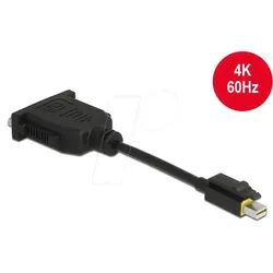 DELOCK 65979 - Mini DisplayPort 1.1 zu DVI Adapter mit Einrastfunktion Passiv