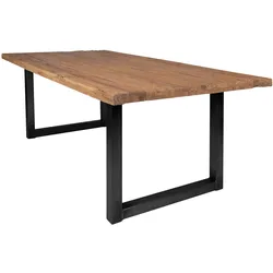 SIT tables & co »Waco« Esstisch Gestell schwarz 200x100 cm