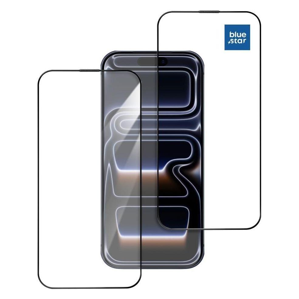 Blue Star Premier Protective glass Blue Star Tempered glass for iPhone 15 PLUS / 16 PLUS Blue Star 5D AR black (Apple iPhone 15 Plus, Apple iPhone 16 Plus) (65543560)