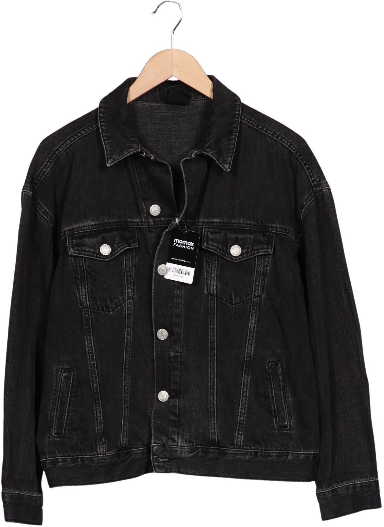 BDG Urban Outfitters Damen Jacke, Schwarz, Gr. M, Baumwolle - Second Hand