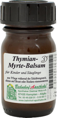 Bahnhof-Apotheke THYMIAN MYRTE Balsam für Kinder 30 ml 02202771