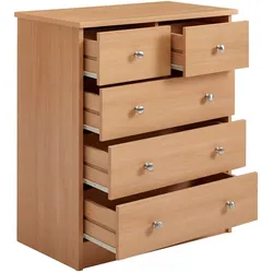 FineBuy, Kommode + Sideboard, Schubladenkommode (60 x 35 x 70 cm)