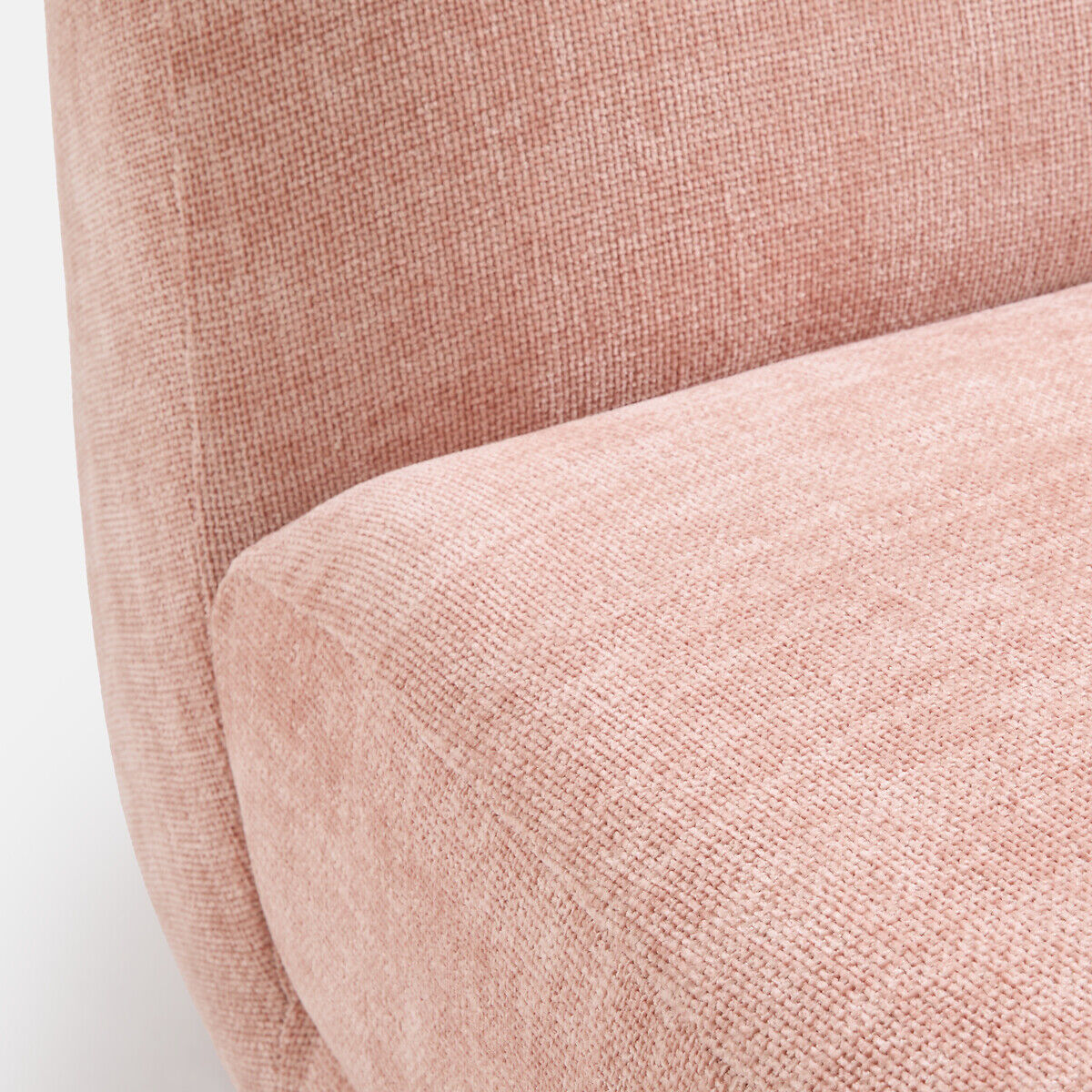 LA REDOUTE INTERIEURS Fauteuil lounge compact, tissu texturé, OLTO