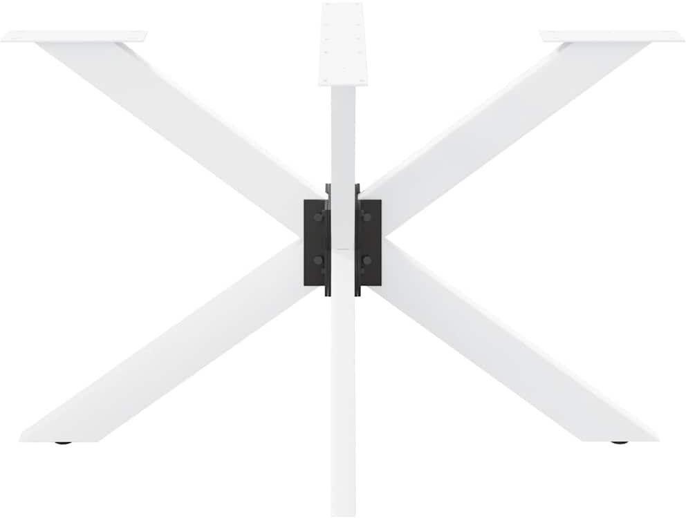 George Oliver Table Leg White 73cm H x 120cm W x 68cm D