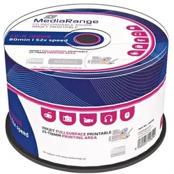 MediaRange 50er-Pack CD-Rohlinge »CD-R« weiß