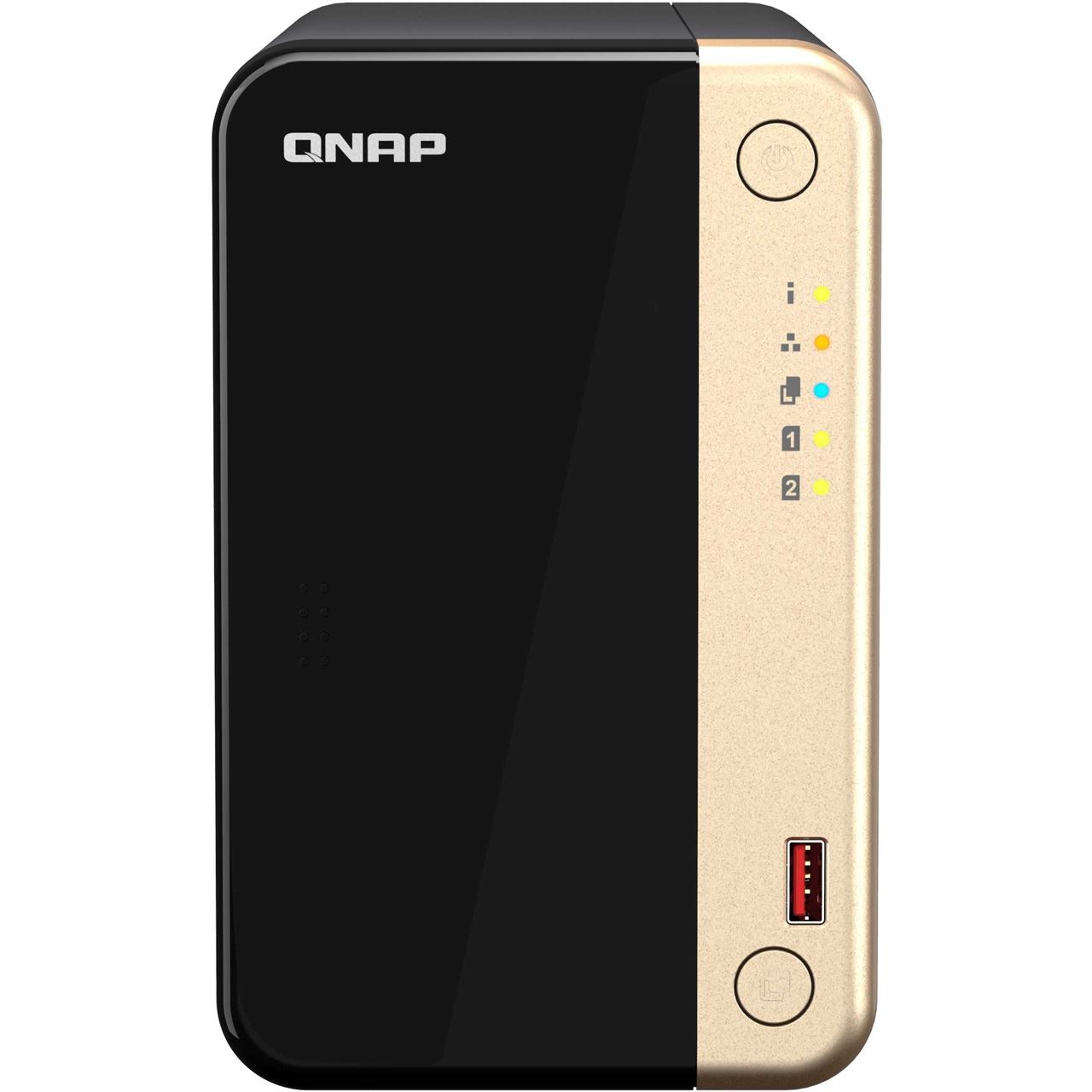 QNAP TS-264-8G 2-Bay desktop NAS Intel Celeron N5105/N5095 quad-core 8GB
