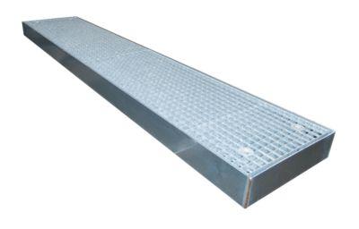 Bodenschutzwanne Typ BSW 125, befahrbar, verzinkt