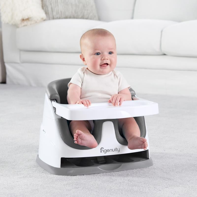 Bright Starts Ingenuity Baby Base 2-in-1 zitje - Leisteen