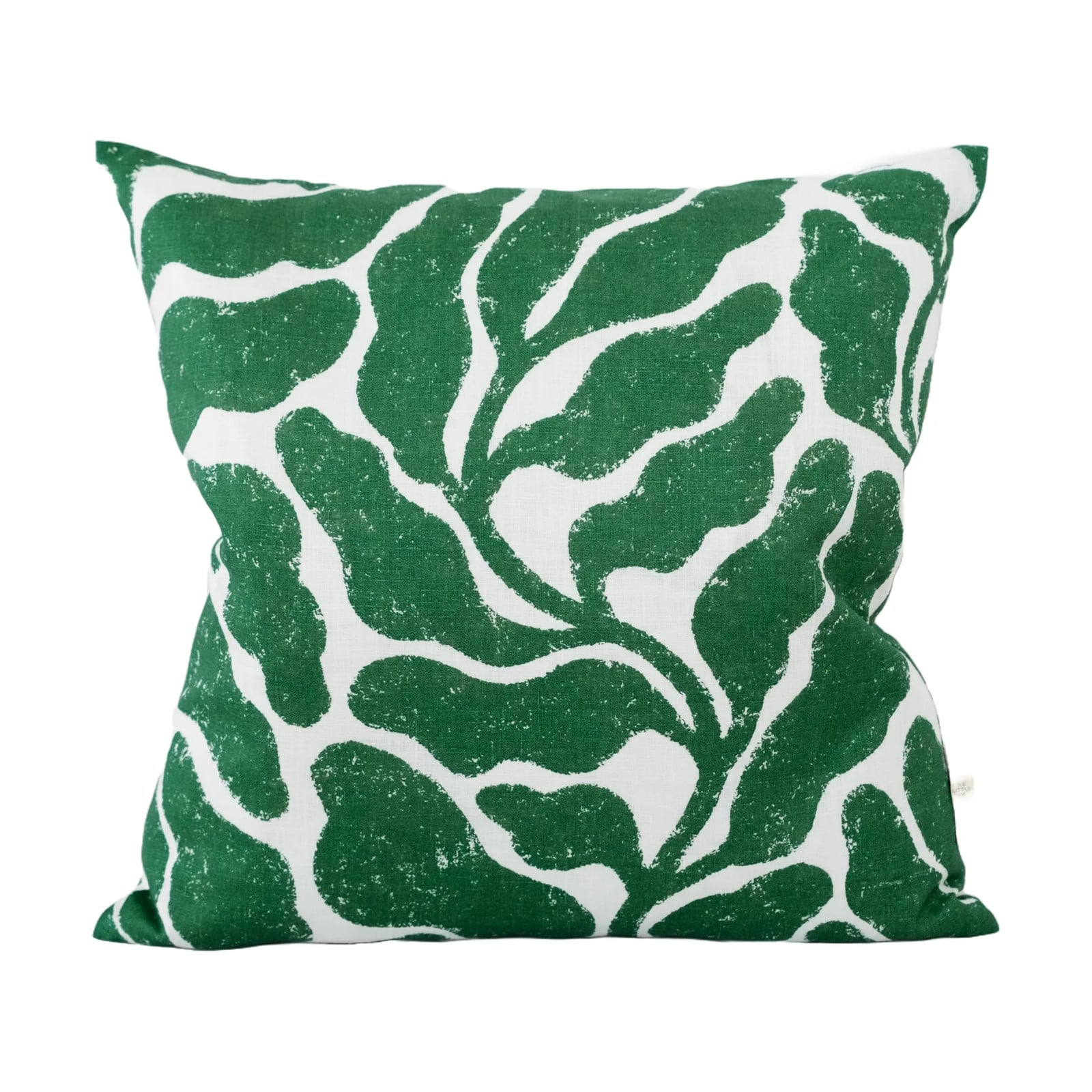 Fine Little Day kussenhoes Leaves Green 48 x 48 cm