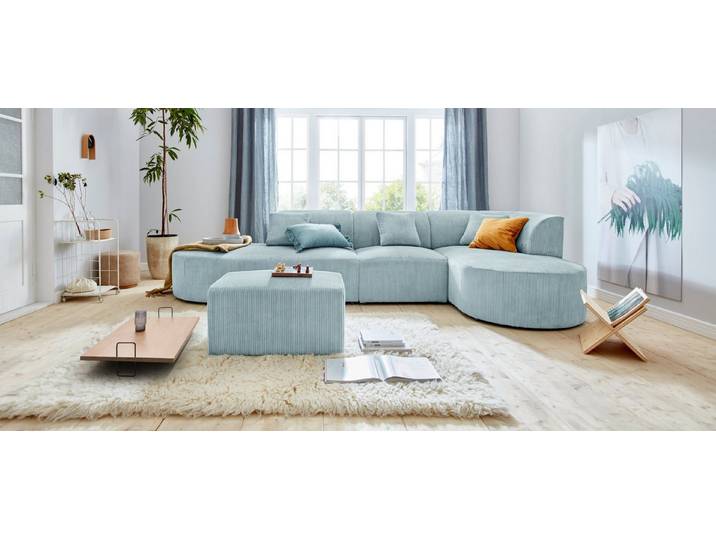 OTTO home Ecksofa Alesund L-Form, bestehend aus Modulen, auch einzeln erhältllich, miteinander verbunden