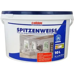 Wilckens Farben Dispersions Innenwandfarbe Spitzen-Weiss 10l