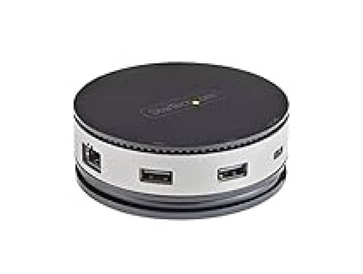 StarTech Mini Dock USB-C, HDMI DP 4K 60Hz ou VGA 1080p, 75W PD, Hub 3 Ports