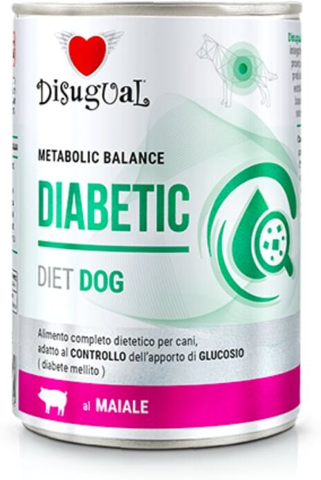 Disugual Dog Diabetic Cerdo 6 uds x 400g