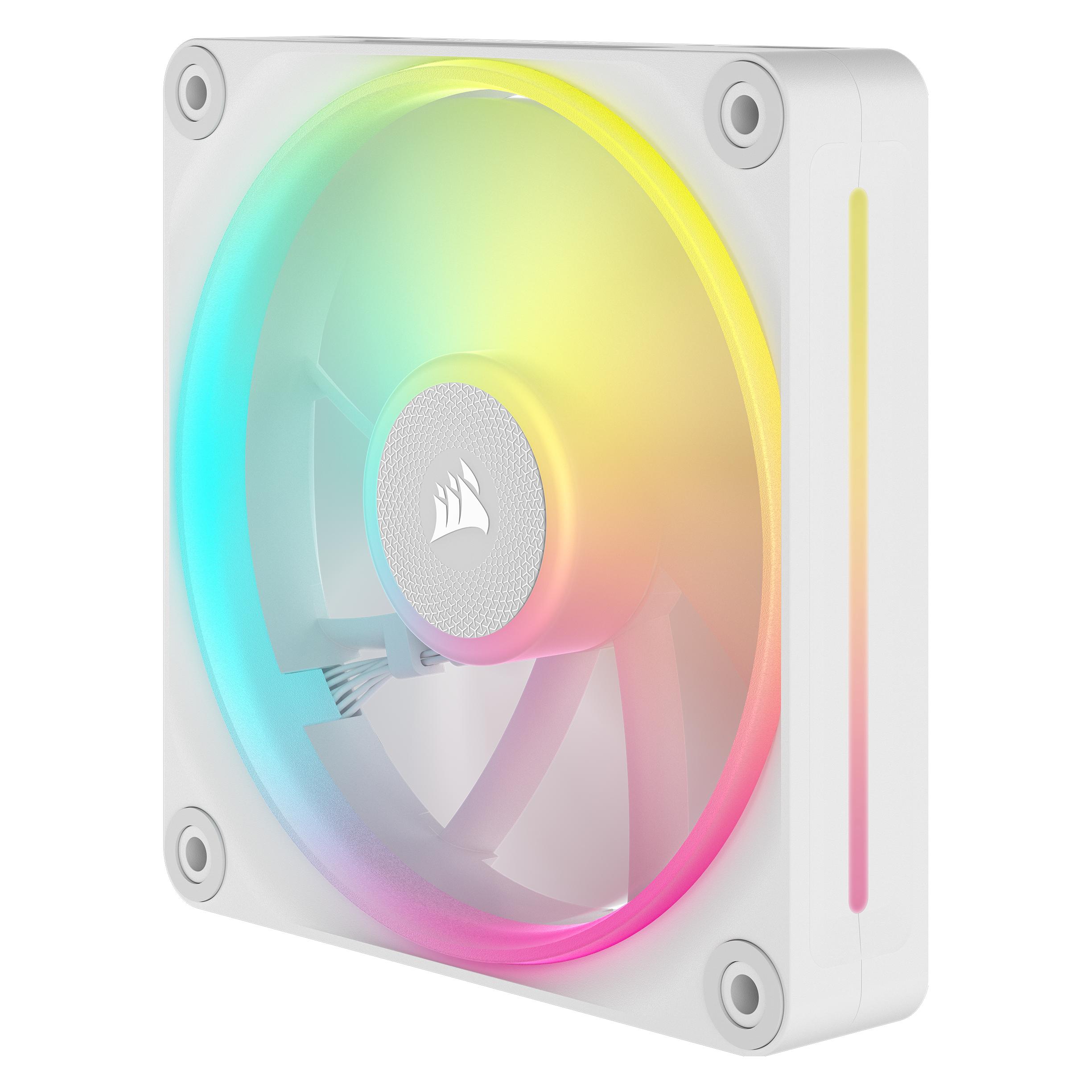 Corsair LX RGB Series, iCUE LINK LX140 RGB White, 140mm RGB Fan, Single Fan (140 mm, 1x) (CO-9051031-WW)