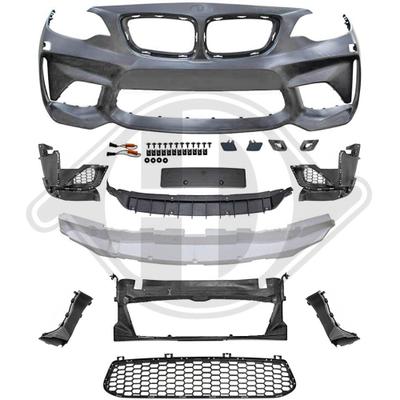 DIEDERICHS Stoßfänger HD Tuning 1235451 vorne