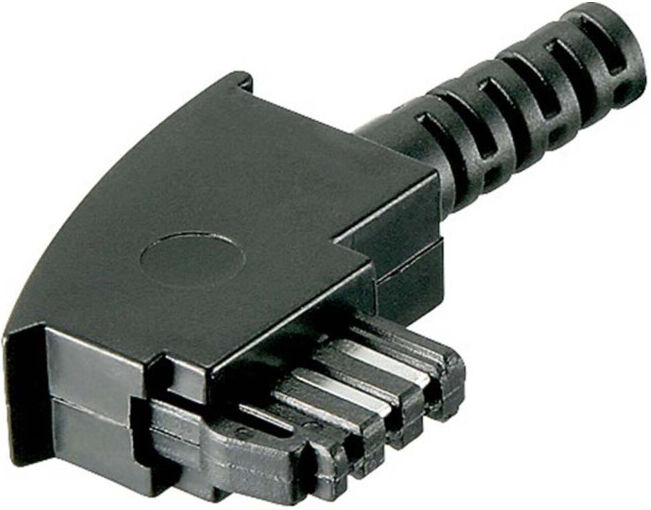 Goobay TAE-F connecteur avec protection anti-flexion 50247 (50247)