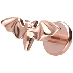 Titan Labret mit Innengewinde FLEDERMAUS