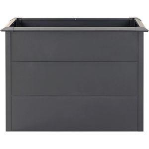 Westmann Hochbeet Primus M, aus Stahl, 100 x 50 x 77 cm, 385 Liter, anthrazit