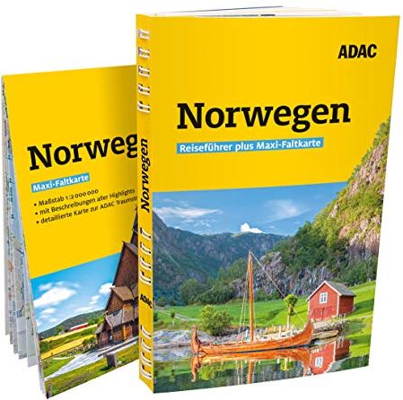 Christian Nowak - ADAC Reiseführer plus Norwegen: mit Maxi-Faltkarte zum Herausnehmen - Preis vom 05.10.2026 03:47:11 h
