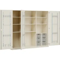 Dreitüriger Musikschrank MOFF 3B