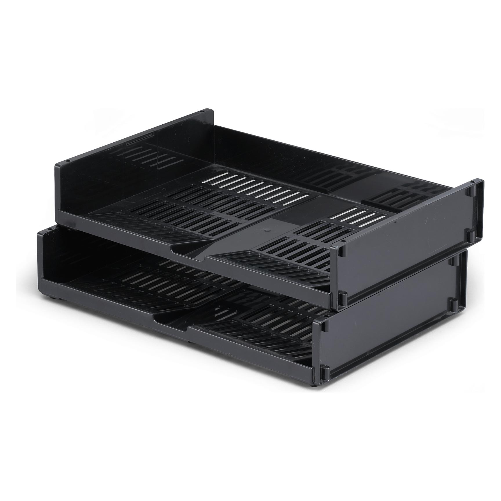 Durable 1700801058 Schreibtischablage Polystyrene Schwarz (A4) (1700801058)