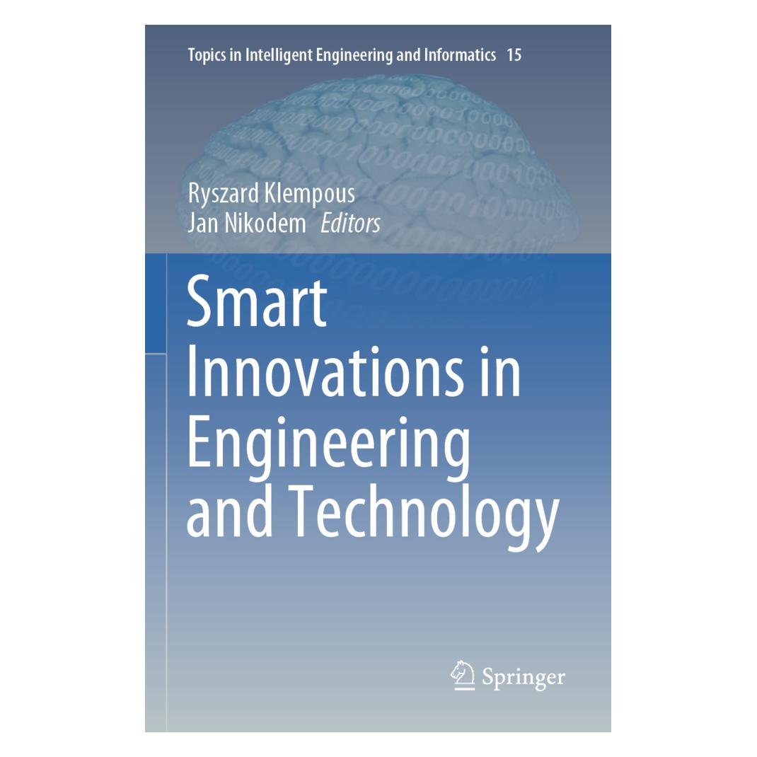 Springer Smart Innovations in Engineering and Technology (Englisch, Softcover, Jan Nikodem, Ryszard Klempous) (56164520)