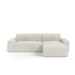 ECKSOFA Fabio 3 Sitzplätze Weiß