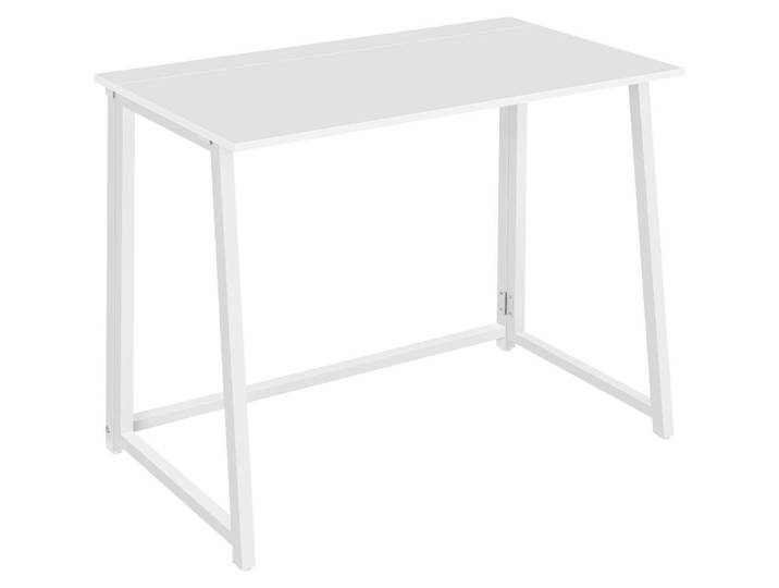 Bureau pliant Max 1.0 blanc en acier