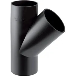 Geberit, Zubehör Sanitärinstallation, PE tee, diagonal 45 ° D160