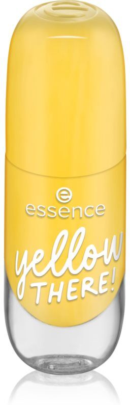 essence Gel Nail Colour Nail Polish shade 82 Yellow There! 8 ml