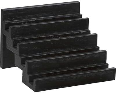 CounterArt Wood Stairstep Coaster Holder