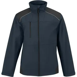 B&C Herren Workwear Softshell Jacke Softshell-Jacke JUC42 navy S