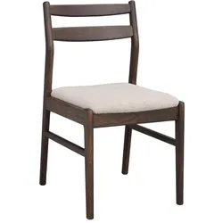 2er-Set DAHEIM Stuhl Kerwin Stoff Beige