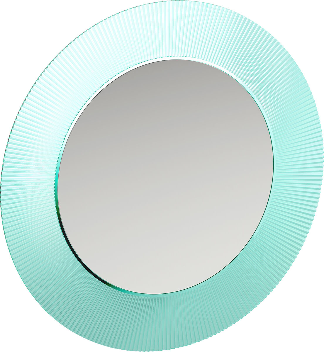 LAUFEN Kartell LED Miroir H3863330920001 780x780mm, éclairage indirect, vert émeraude