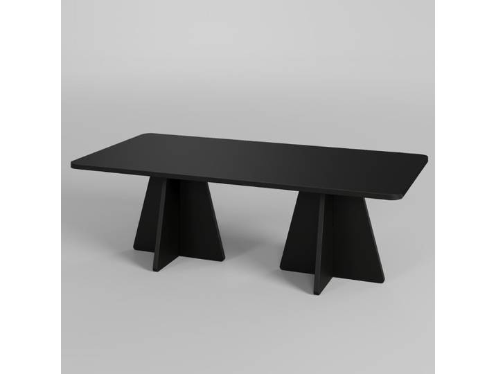 Table basse design noire