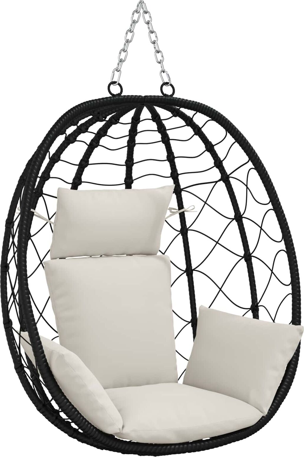 vidaXL Coussin Adirondack PUTTEN 100 % polyester Blanc