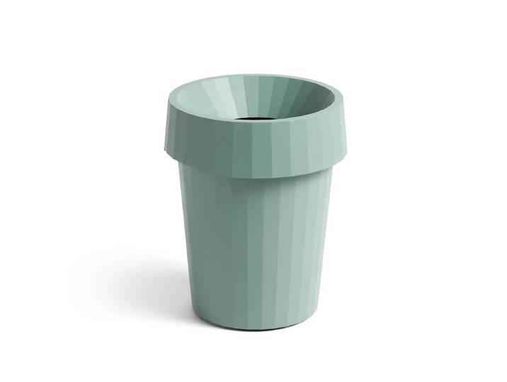 HAY - Shade Bin, Ø 30 x H 36,5 cm, 14 l / dusty green