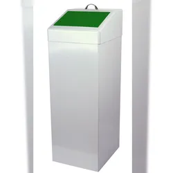 Wertstoffsammler 87 ltr., HxBxT: 90x34x38cm, grün, Marke: Szagato, Made in Germany (Abfalleimer, Abfallbehälter, Mülleimer, Abfallsammler)