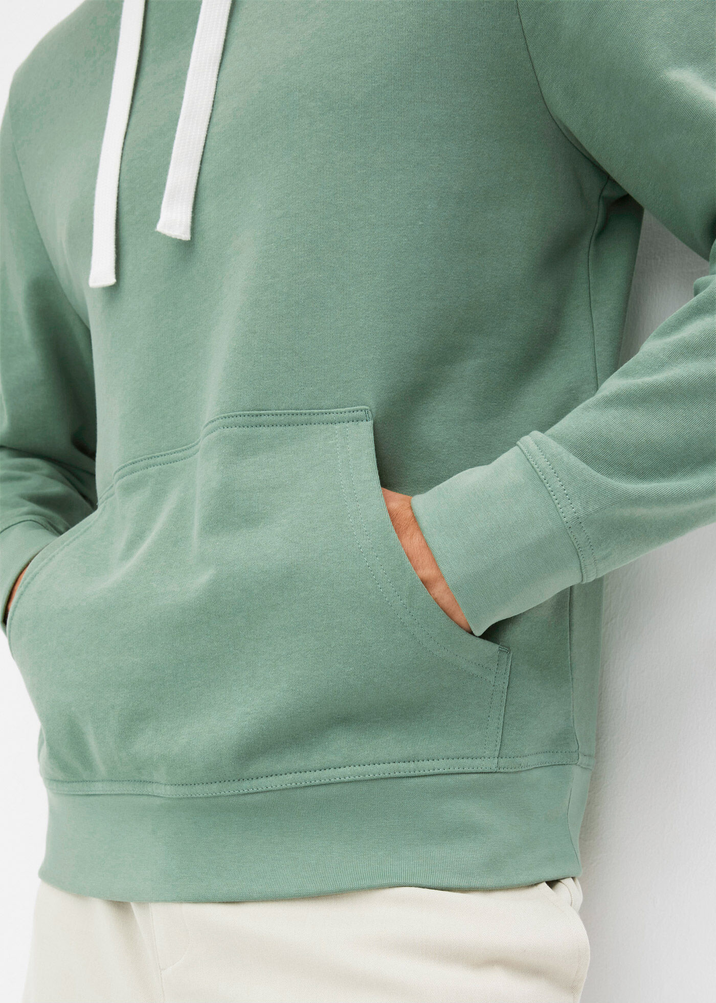 bonprix "Hoodie aus reiner Baumwolle", mit weich angerauter Innenseite, Regular Fit, hüftbedeckend