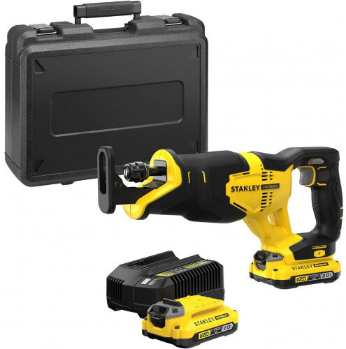 Stanley SFMCS310D2K-QW FatMax V20 Scie sabre (18V/2x2,0Ah), coffret