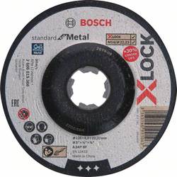 Bosch Accessories 2608619366 X-LOCK Schruppscheibe gekröpft Durchmesser 125 mm Bohrungs-Ø 22.23 mm Metall, Stahl, Eisen 1 St.