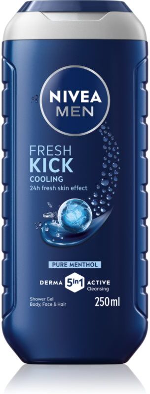NIVEA MEN Fresh Kick Shower Gel for men 250 ml
