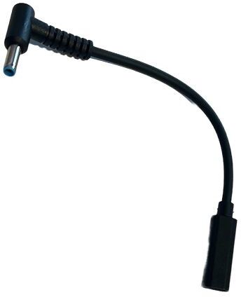 CoreParts USB-C DC Conversion Cable for HP Laptops, up to 100W - 4.5 x 3.0mm