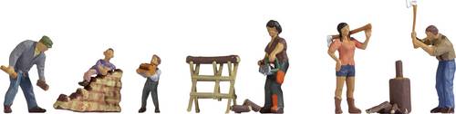 NOCH H0 Holz machen 0015616 Bemalt, Stehend